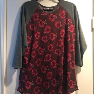 Lularoe XXL Floral Randy